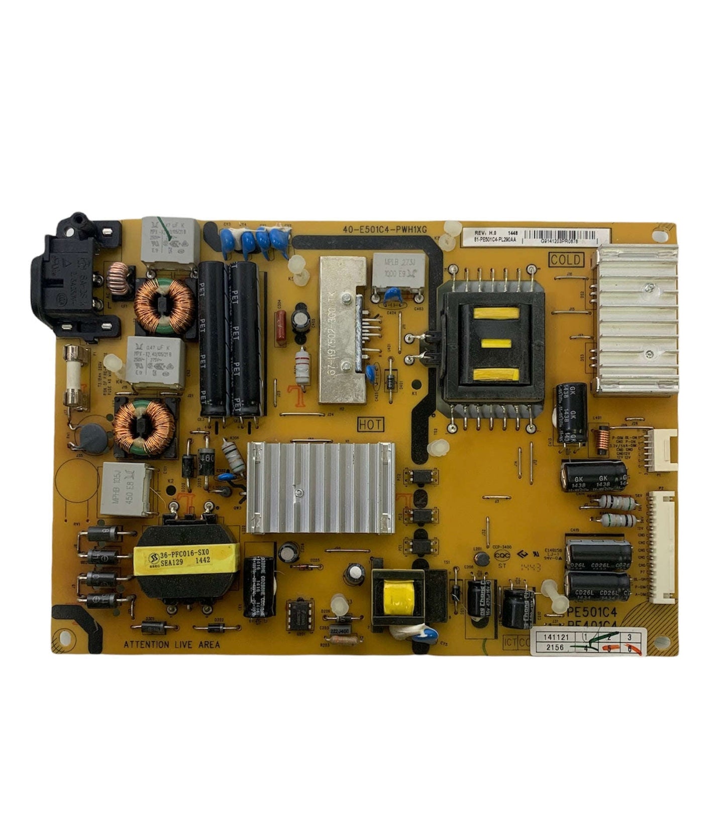 TCL 81-PE501C4-PL290AA Power Supply Board Otarealm