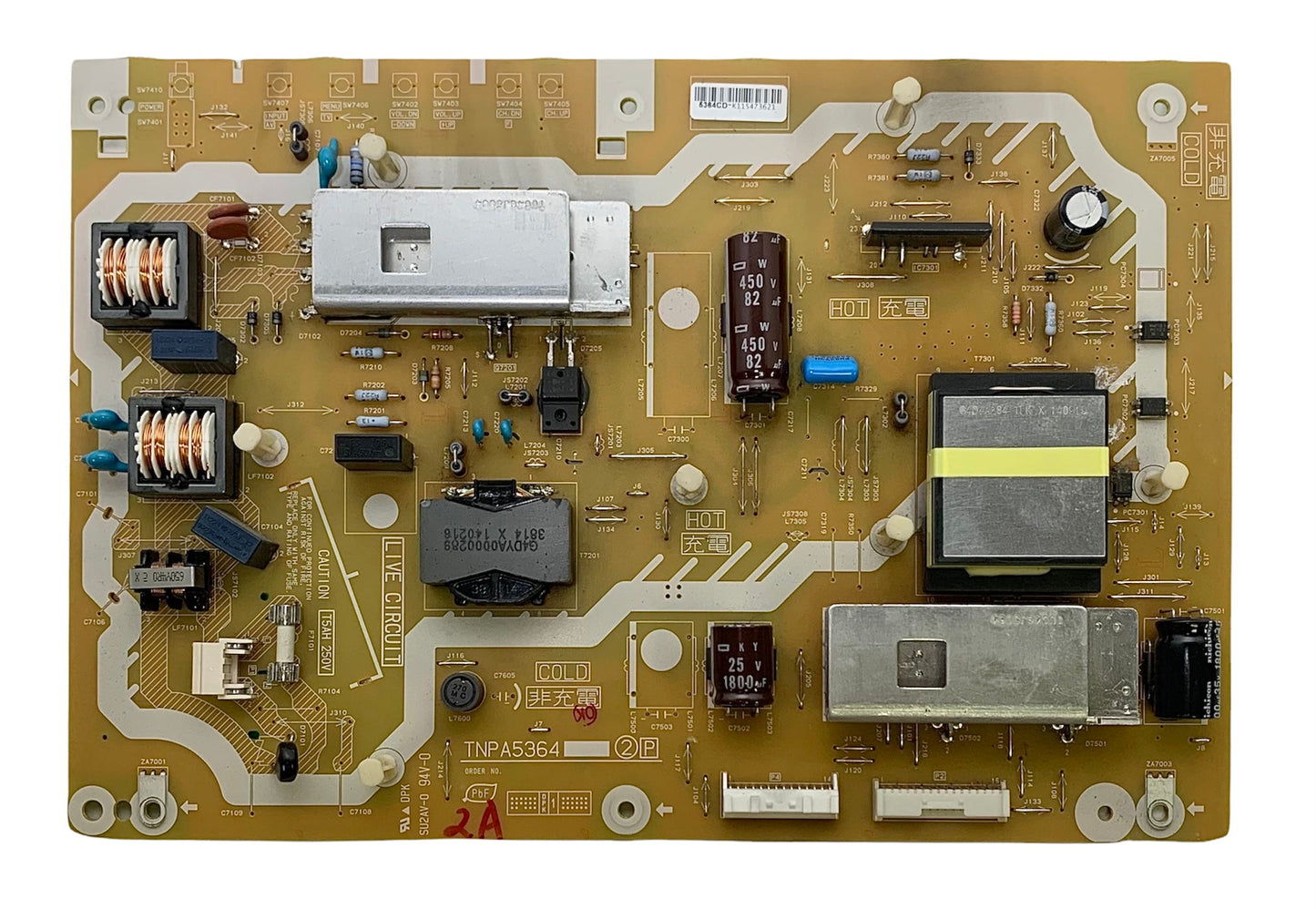 Panasonic TXN/P1MWUU (TNPA5364CD) P Board for TC-L42E3 Otarealm