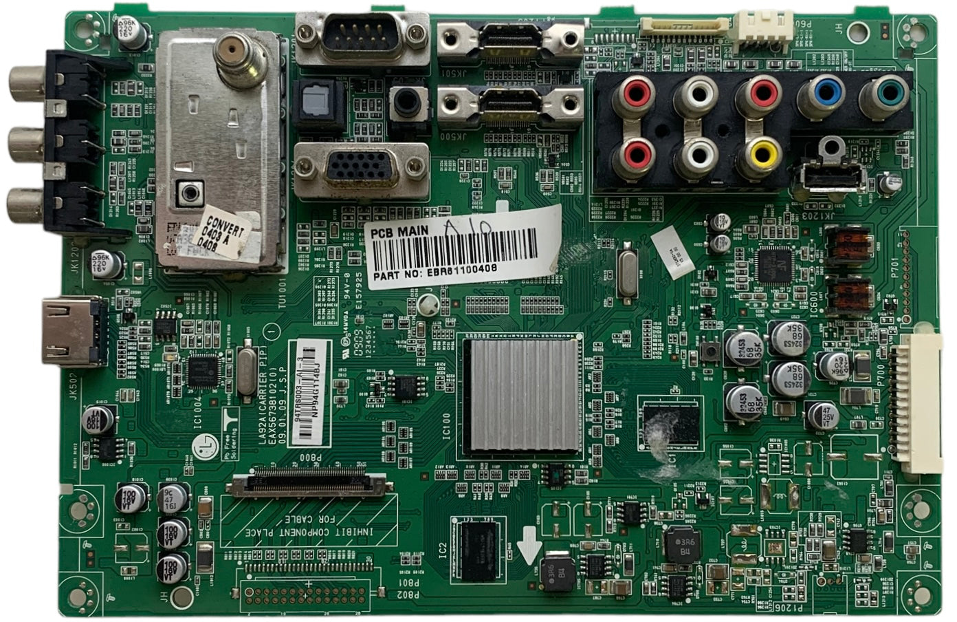 LG EBR61100408 Main Board for LG 37LH30-UA Otarealm