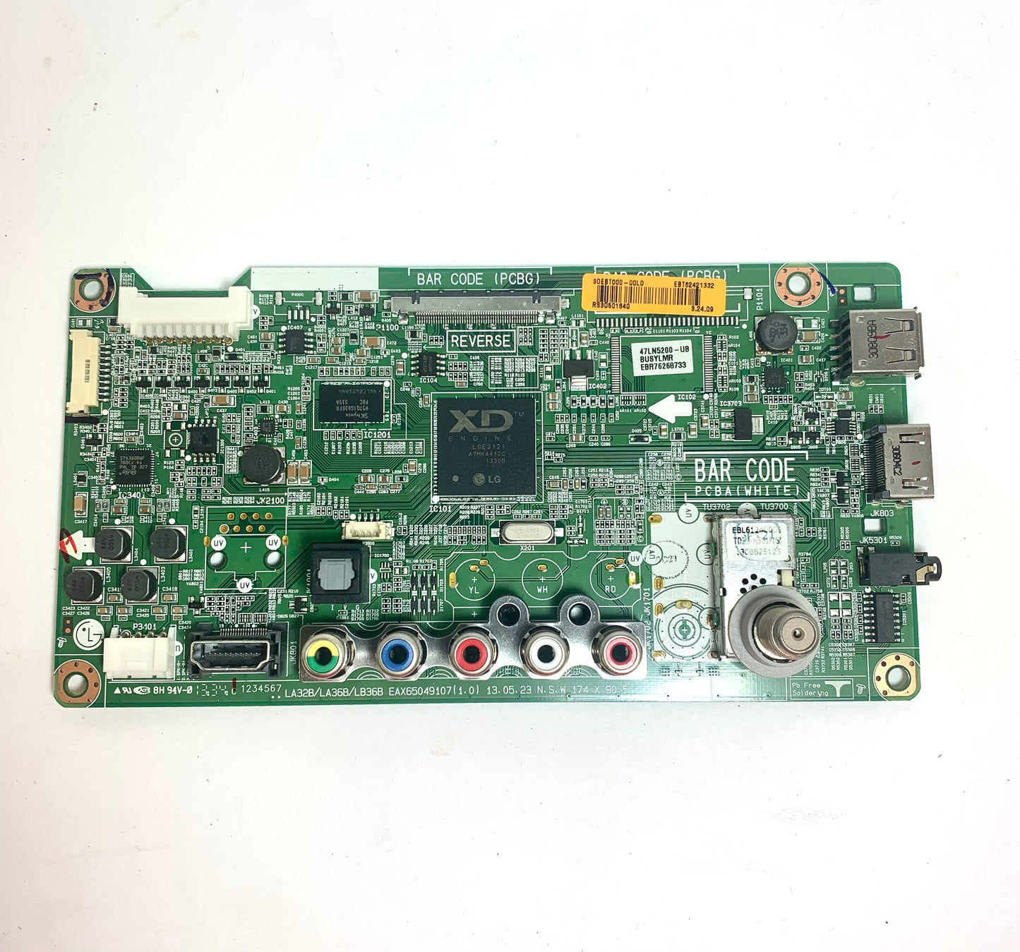 LG EBT62421332 Main Board for 47LN5200-UB.BUSYLMR Otarealm