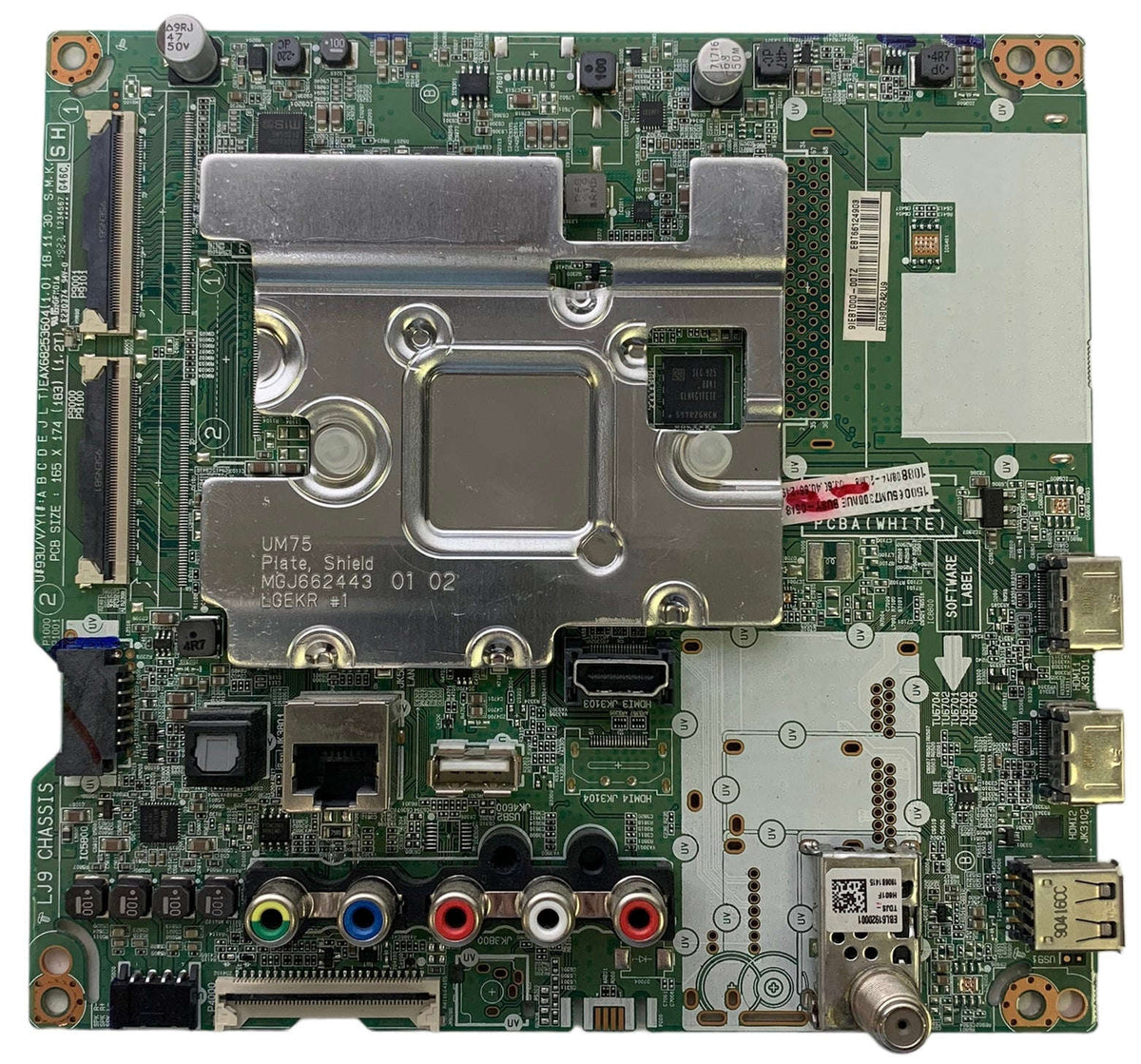 LG EBT66124903 Main Board for 65UM7300AUE.BUSYLOR Otarealm