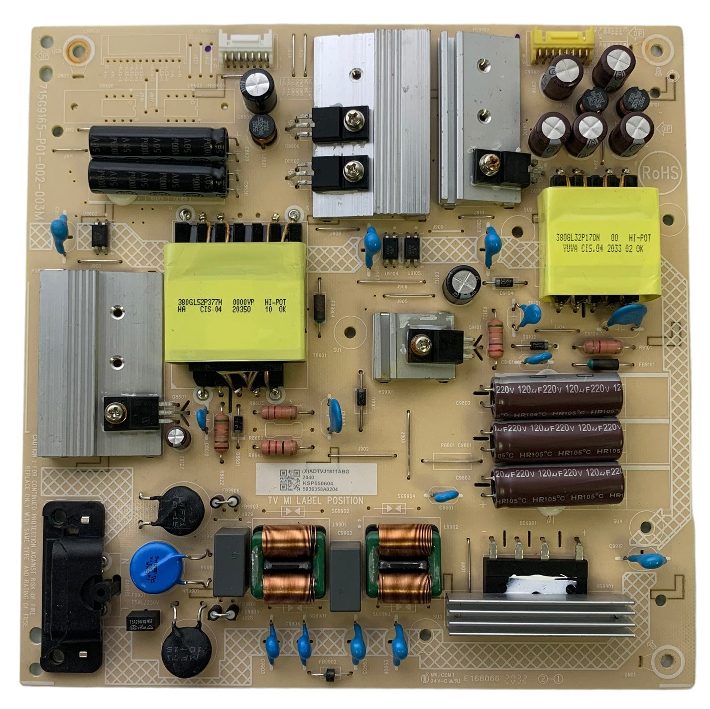 Vizio ADTVJ1811ABG Power Supply Board Otarealm