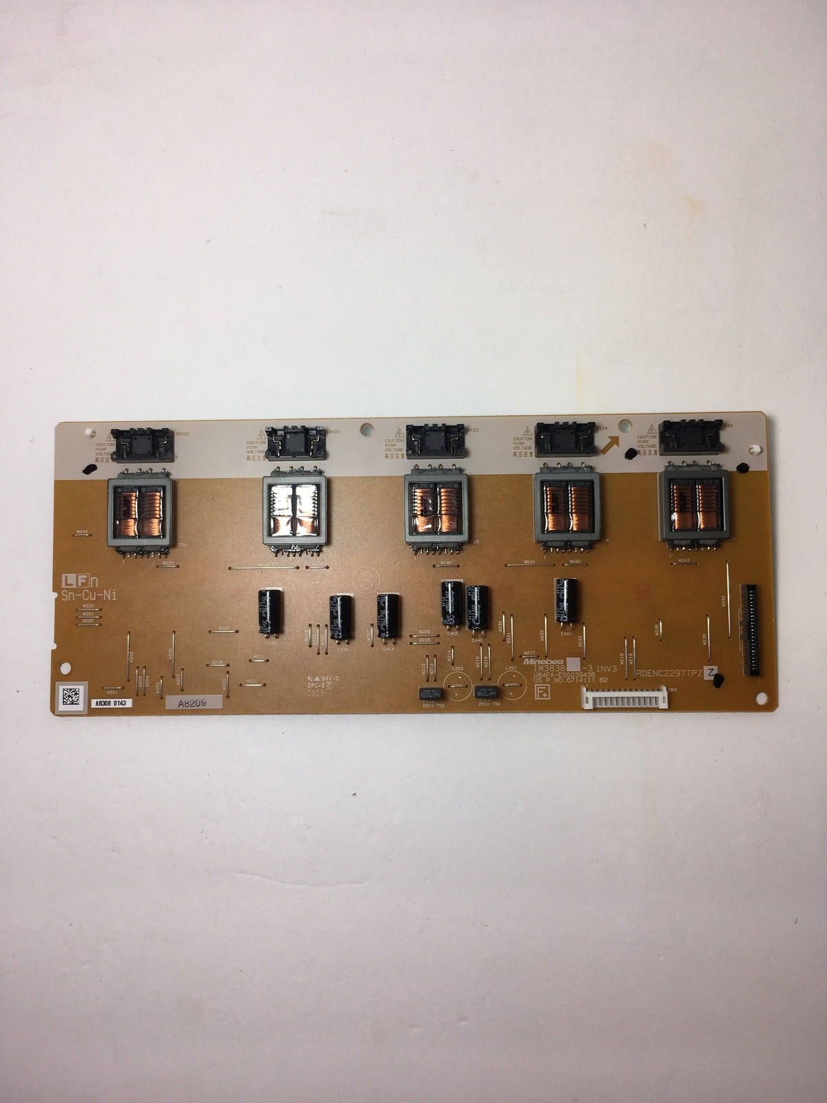 Sharp RDENC2297TPZZ (IM3838-3) Backlight Inverter Otarealm