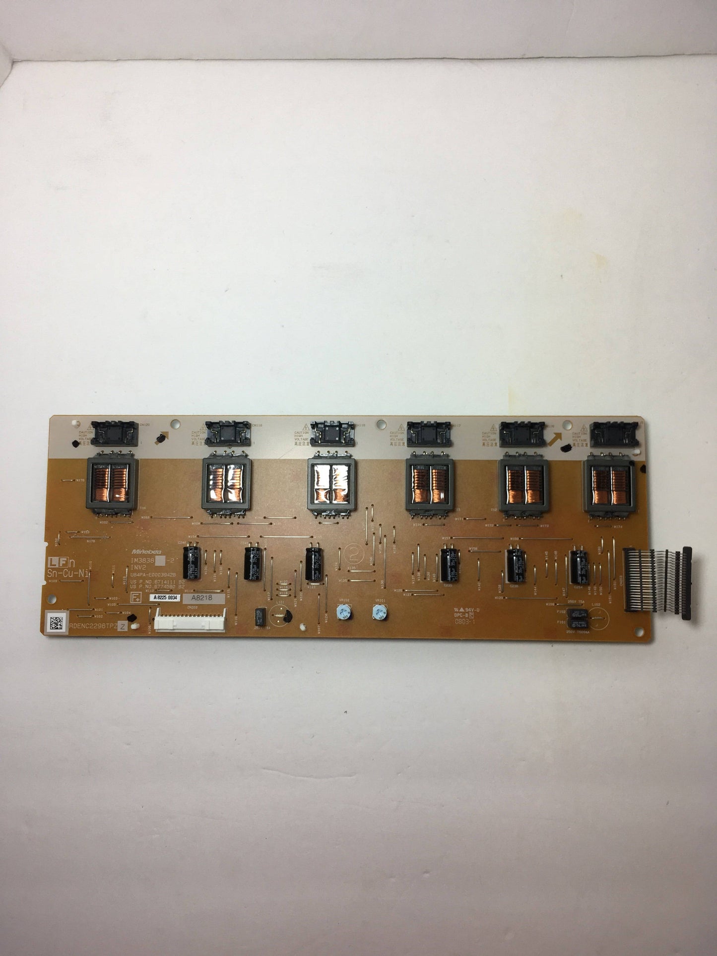 Sharp RDENC2296TPZZ (IM3838-2) Backlight Inverter Otarealm