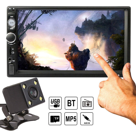 iMountek 7 Inches Universal Wireless Car MP5 Player with Rear View Camera Otarealm