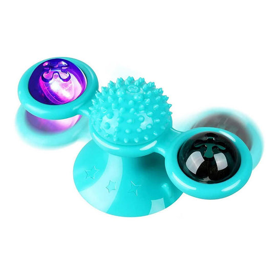 Interactive Massage Scratching Tickle Toy With Catnip And Led Ball For Indoors Cats Otarealm