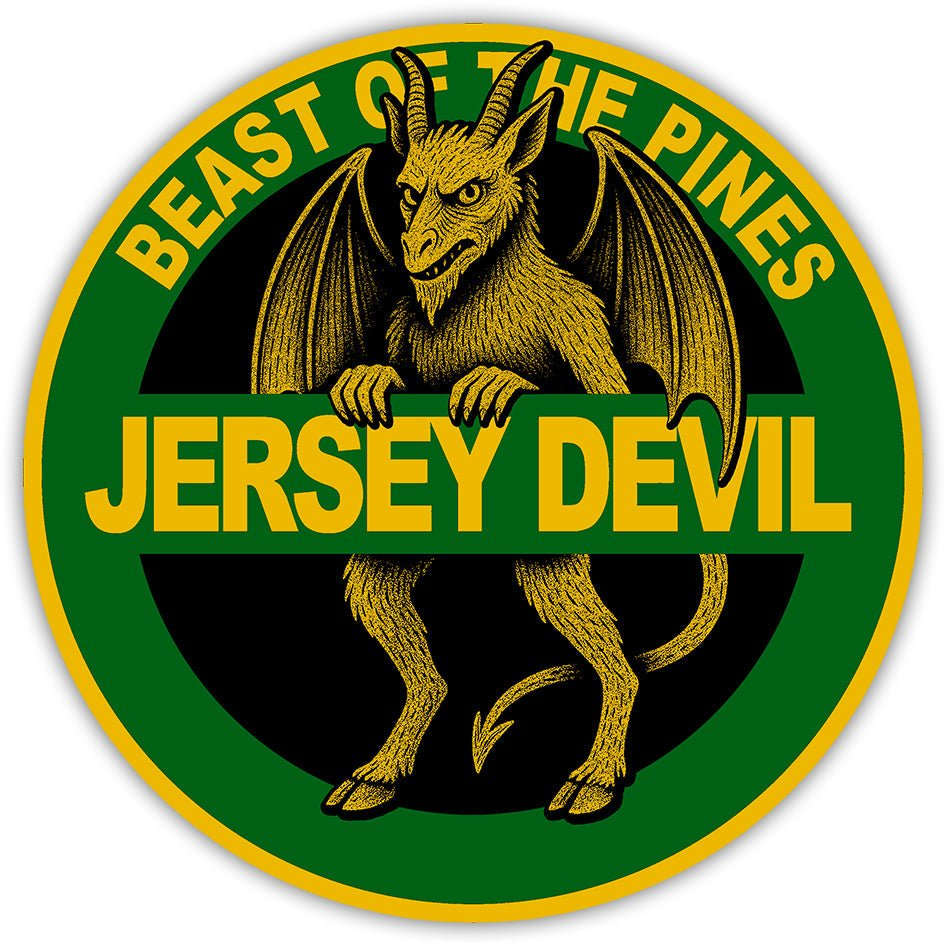 Jersey Devil Highway Sign Flexible Magnet Otarealm