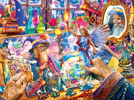 Jigsaw Journey Assembling the Arcane 300 Piece EZ Grip Jigsaw Puzzle | Masterpieces