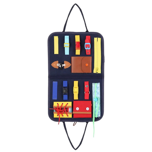 Kids Busy Board Sensory Activity Board Preschool Learning Toys Otarealm