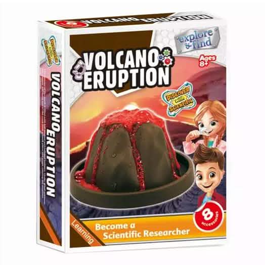 Kids Fun Educational Volcano Eruption Science Kit Toy Otarealm