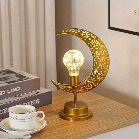 LED Iron Moon Lamp Otarealm