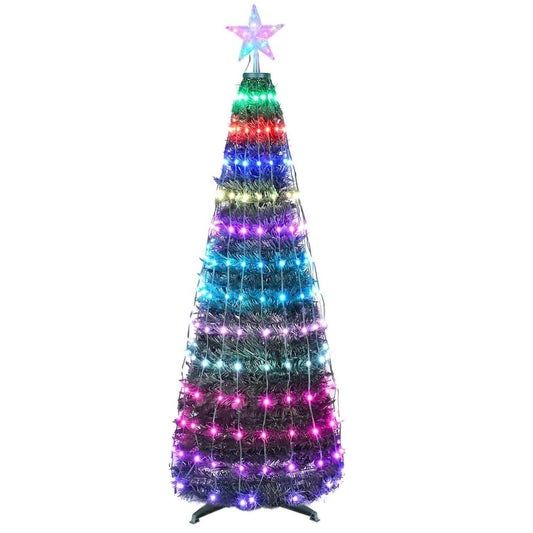 LED Lights Collapsible Christmas Tree Light with Remote App Control Otarealm