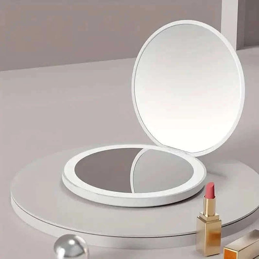 LED Travel Makeup Mirror Otarealm