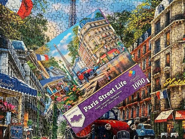 Majestic by Springbok Paris Street Life 1000 Piece Jigsaw Puzzle | Springbok Puzzles
