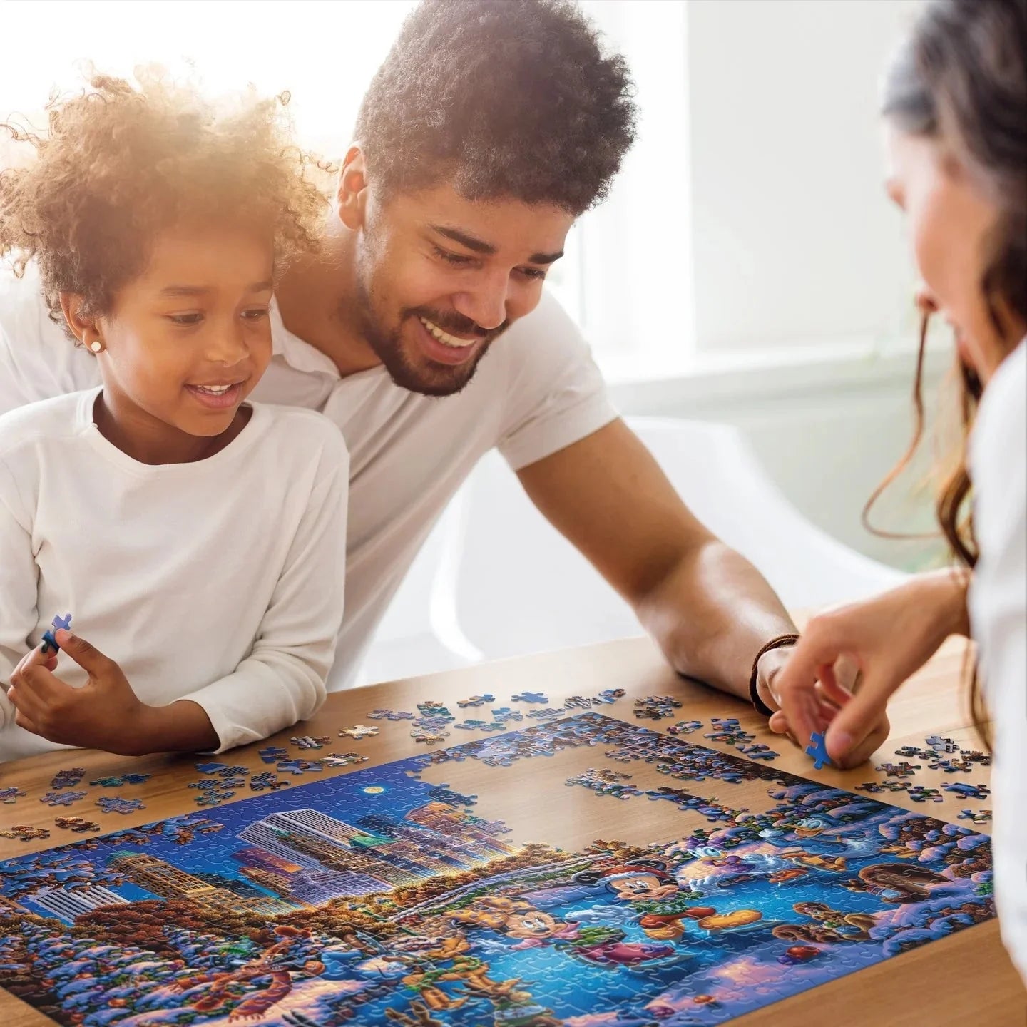 Mickey & Friends Skating in Central Park 500 Piece Puzzle by Disney and Dowdle