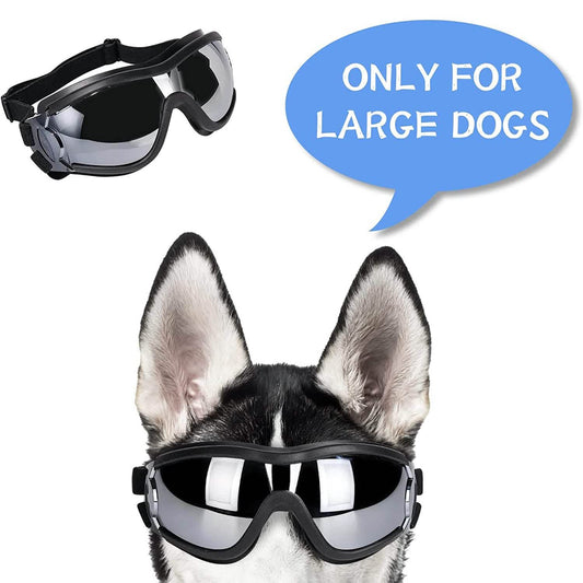 NVTED Dog Sunglasses with Adjustable Strap for Medium or Large Dog Otarealm