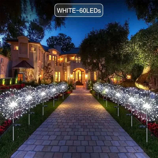 Outdoor Solar Garden Lights with 8 Lighting Modes Otarealm