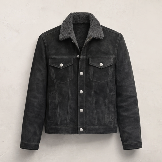 Palisade Jacket (Black Suede)