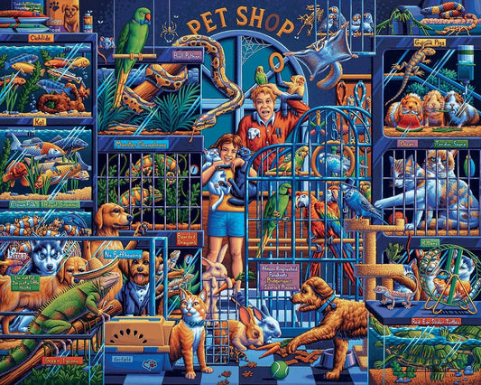 Pet Shop 300 Piece Jigsaw Puzzle by Dowdle