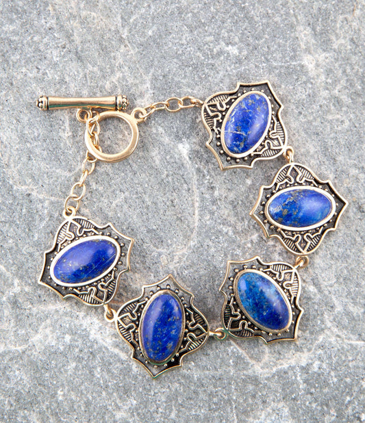Phantom Lapis Toggle Bracelet Otarealm