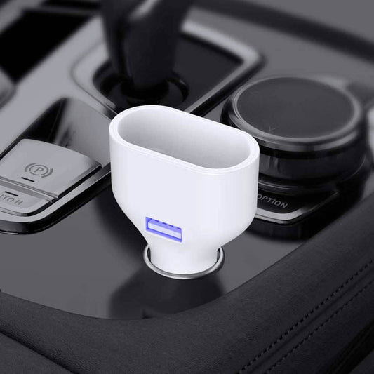 Poleet Car Charger With Charging Adapter for AirPods 1 and 2 Otarealm