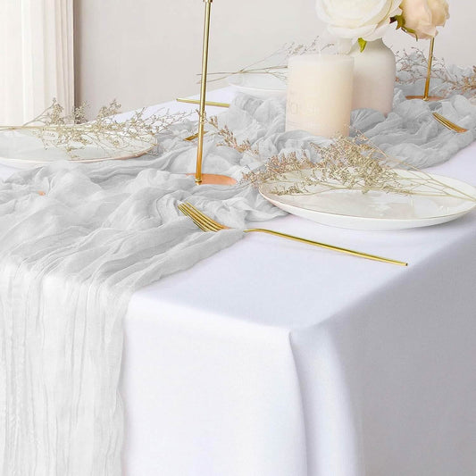 Polyester Crinkle Table Runner Otarealm