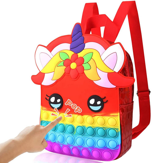 Pop Fidget Unicorn Backpack Otarealm
