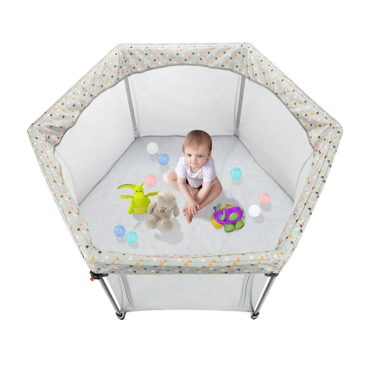 Portable Folding Playard for Babies, Toddler Indoor & Outdoor Play Otarealm