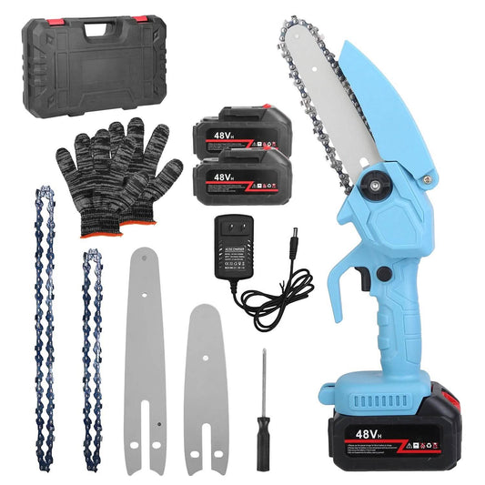 Portable Handheld Cordless Small Chain Saw Battery Powered Otarealm