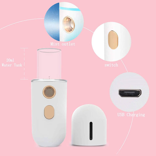 Portable Mini Face Steamer Otarealm