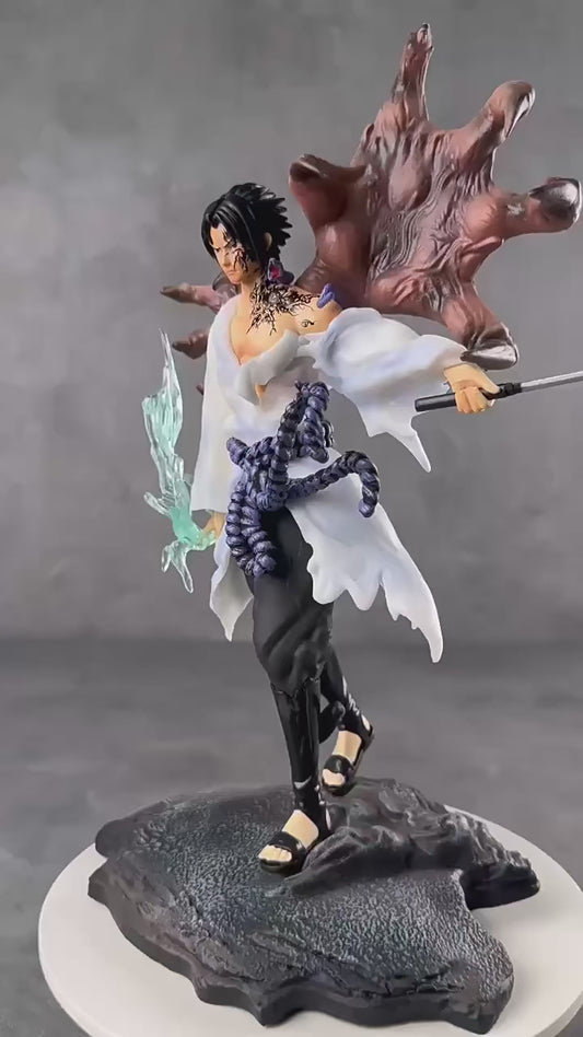 Sasuke Uchiha Figure, Cursed Seal Of Heaven Figurine, Anime Gifts 31cm/12in