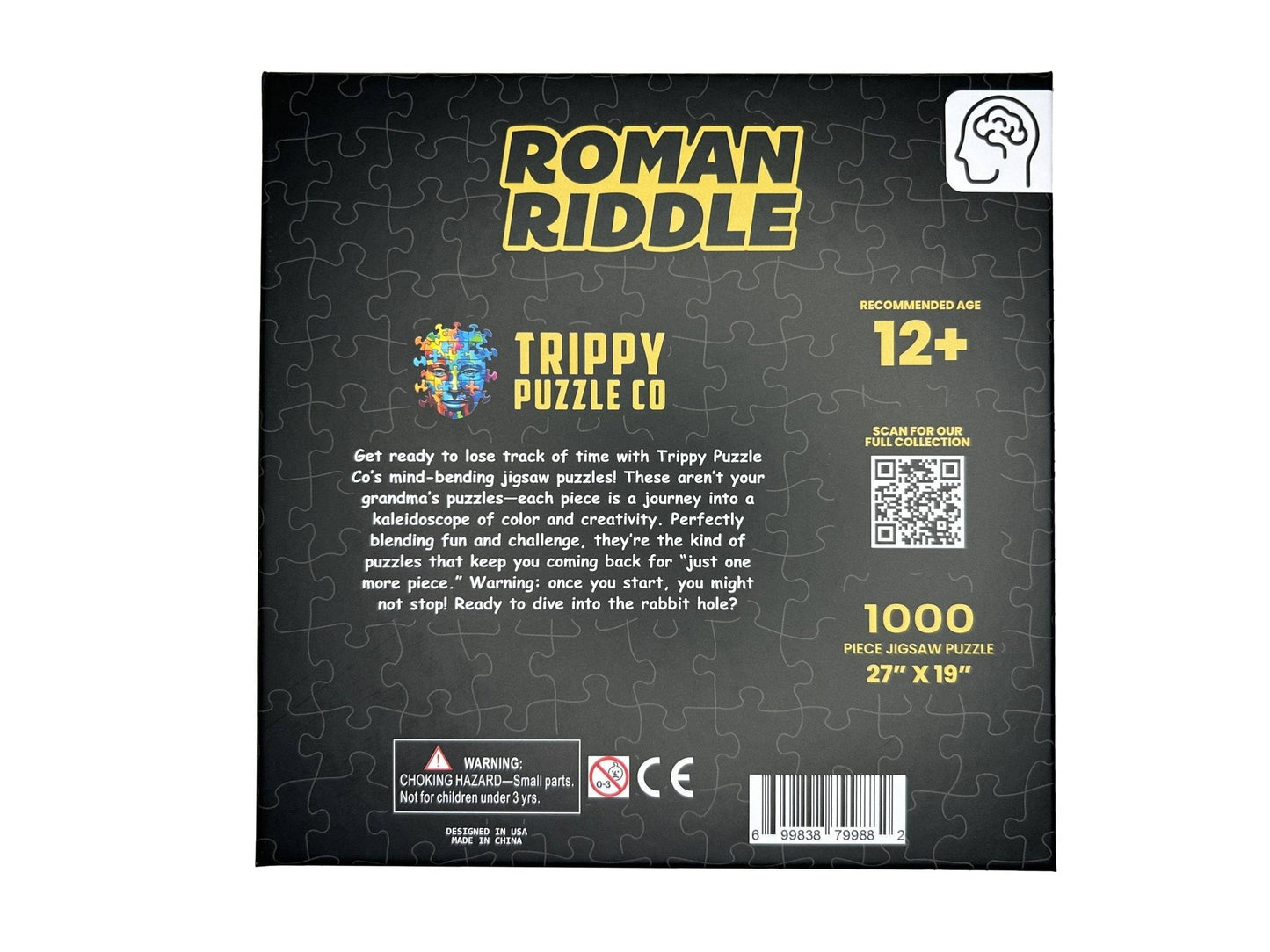 Roman Riddle 1000 Piece Jigsaw Puzzle | Trippy Puzzle Co
