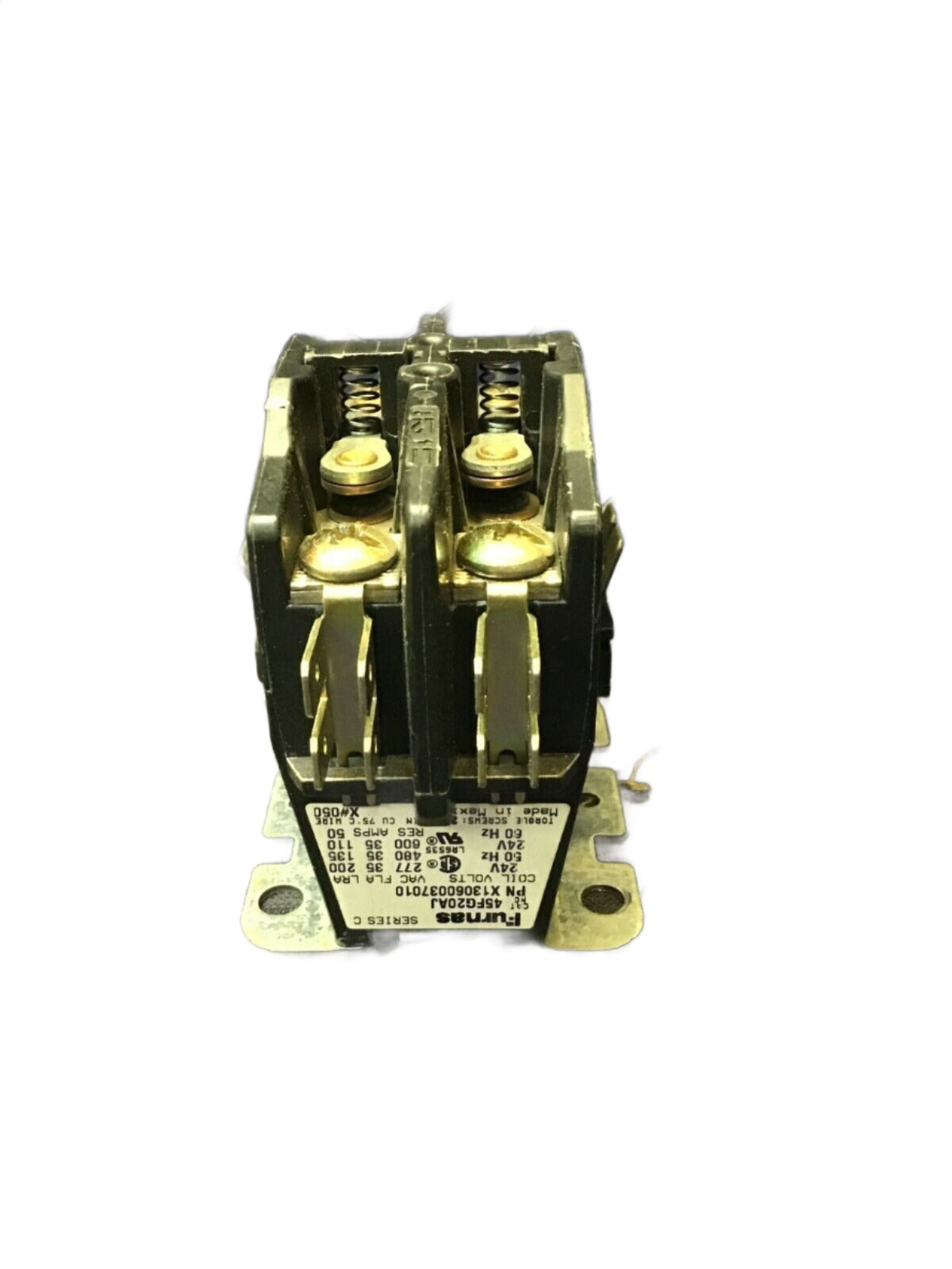 Furnace X1306003701 Series C Contactor 2-Pole 50/60Hz Coil 24V - Used Otarealm