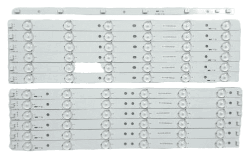 Vizio TPT390J1-L01 REV:C1B LED Strips - 12 Strips & 1 Board Otarealm