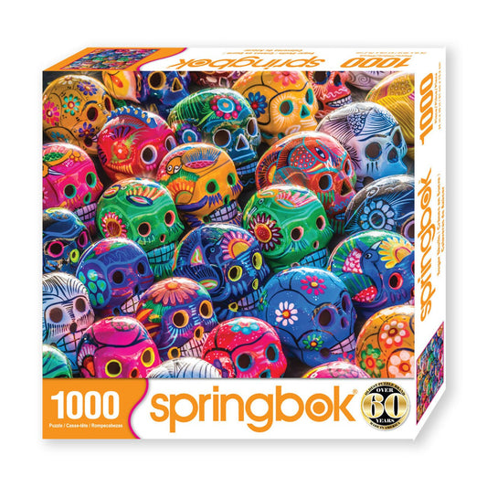 Sugar Skulls 1000 Piece Jigsaw Puzzle by Springbok Puzzles