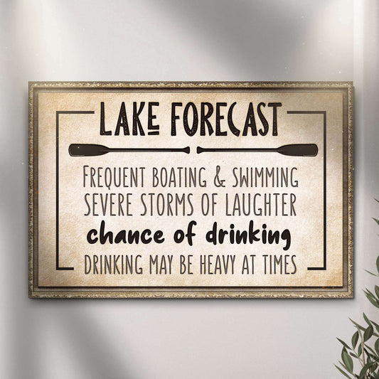 Lake Forecast Sign Otarealm