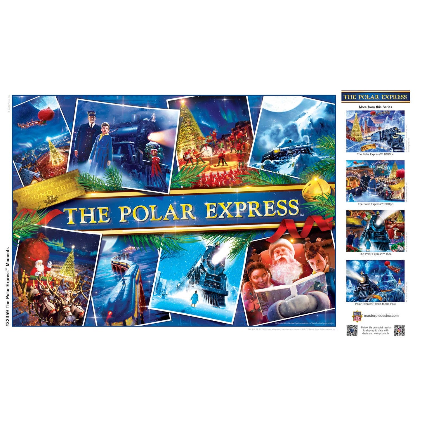 The Polar Express - Moments 500 Piece Jigsaw Puzzle | Masterpieces Puzzles