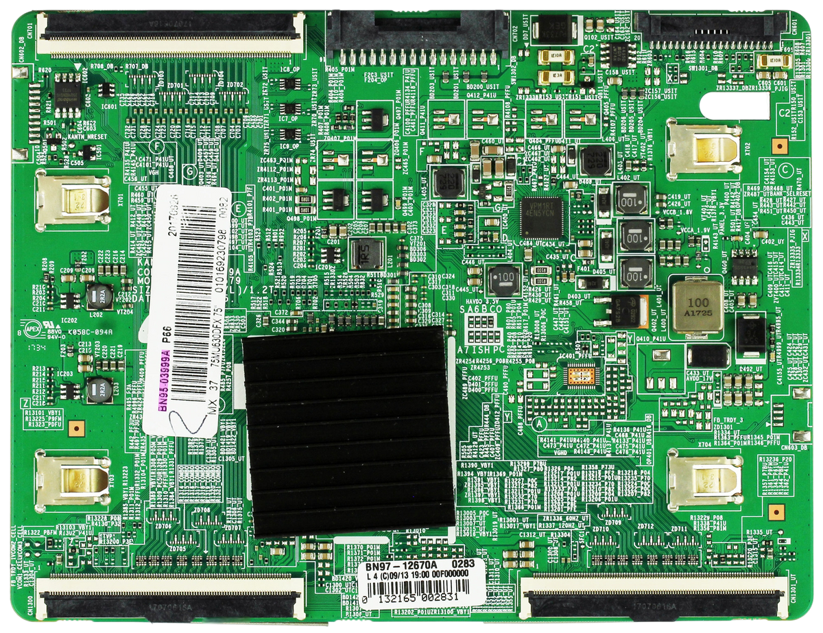BN95-03999A Samsung T-Con, BN97-12670A, UN75MU8000FXZA Otarealm