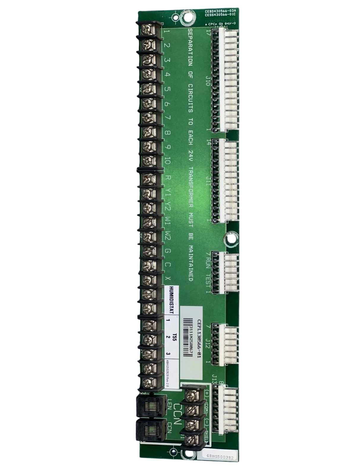 Carrier Terminal Board CEPL130566-01 Otarealm