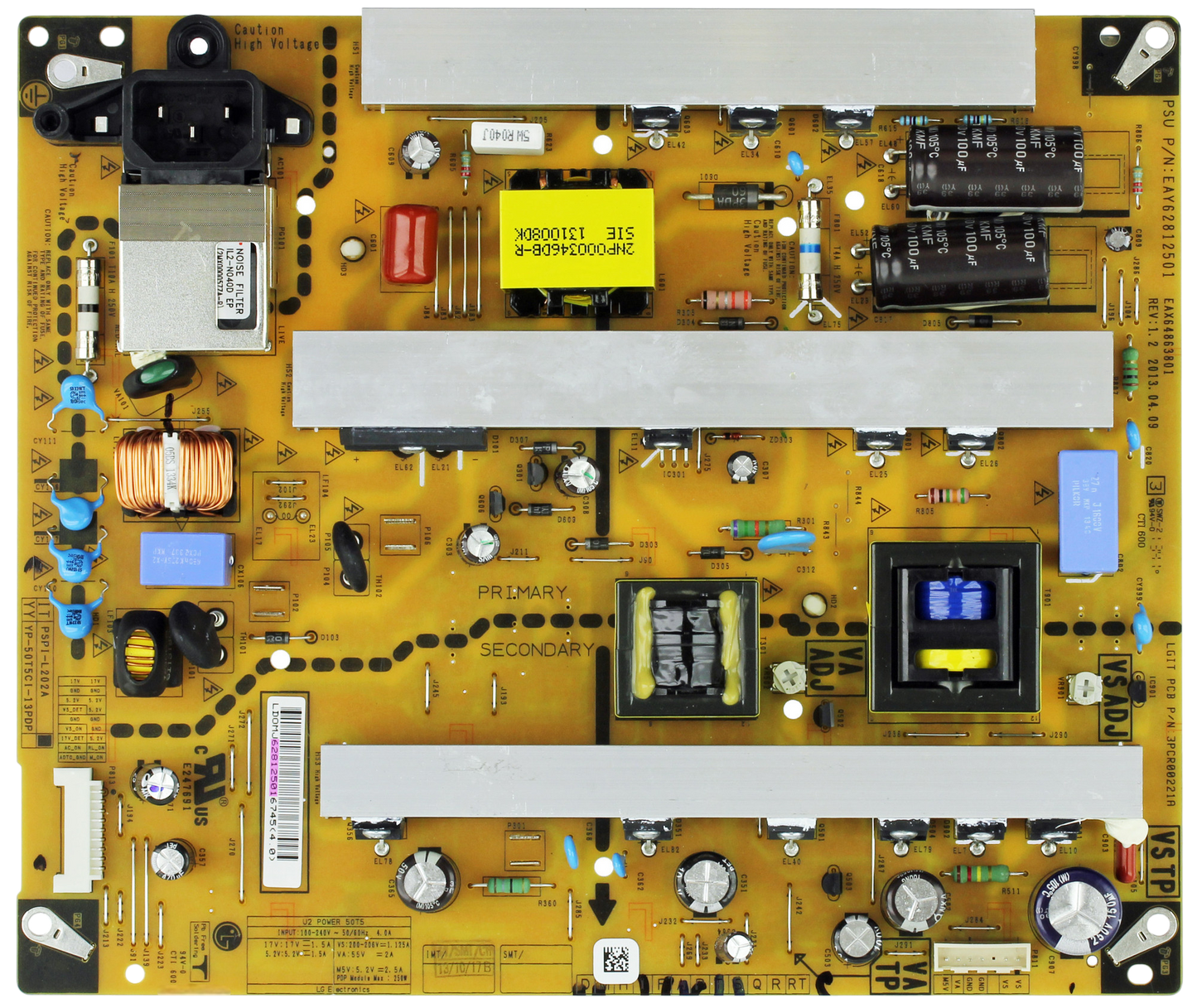 LG EAY62812501 Power Supply Unit Otarealm