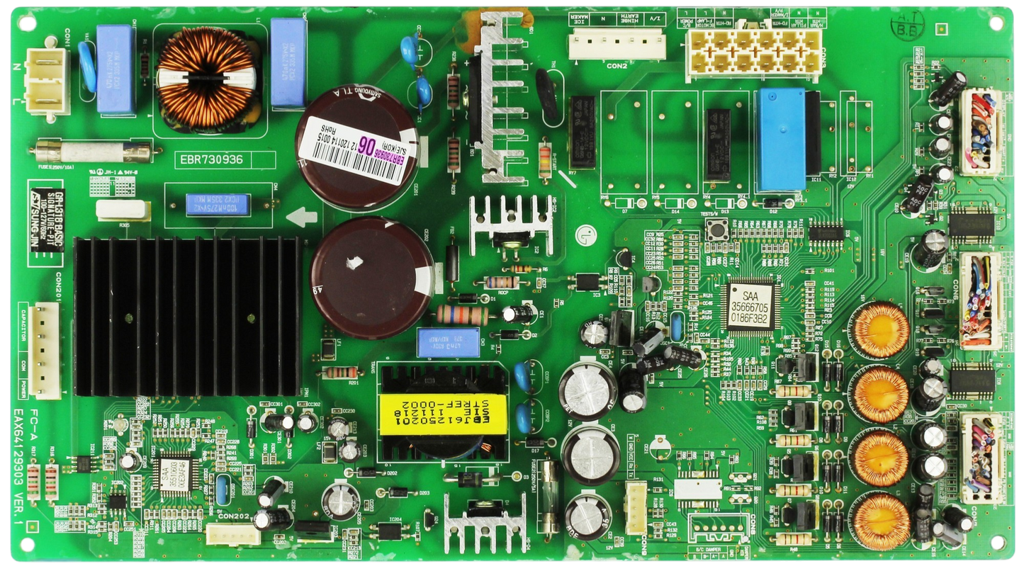 LG EBR73093606 Refrigerator Control Board Otarealm