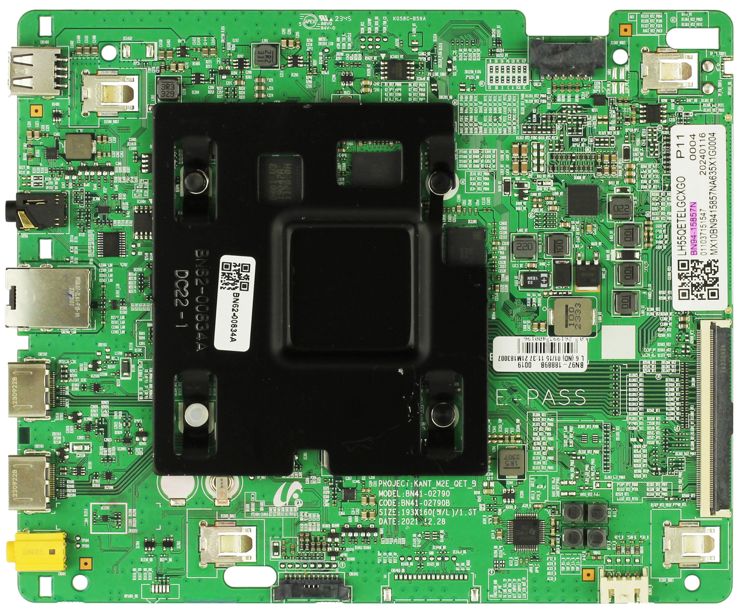 Samsung BN94-15857N Main Board for LH55QETELGCXGO Otarealm