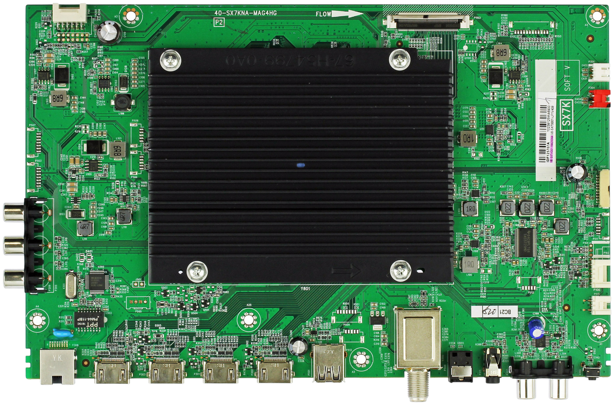 M8-SX7VQ01-MA200AA Hitachi Main Board, 40-SX7KNA-MAG4HG, M8-SX7VQ01-MA200AA, 55R7 Otarealm