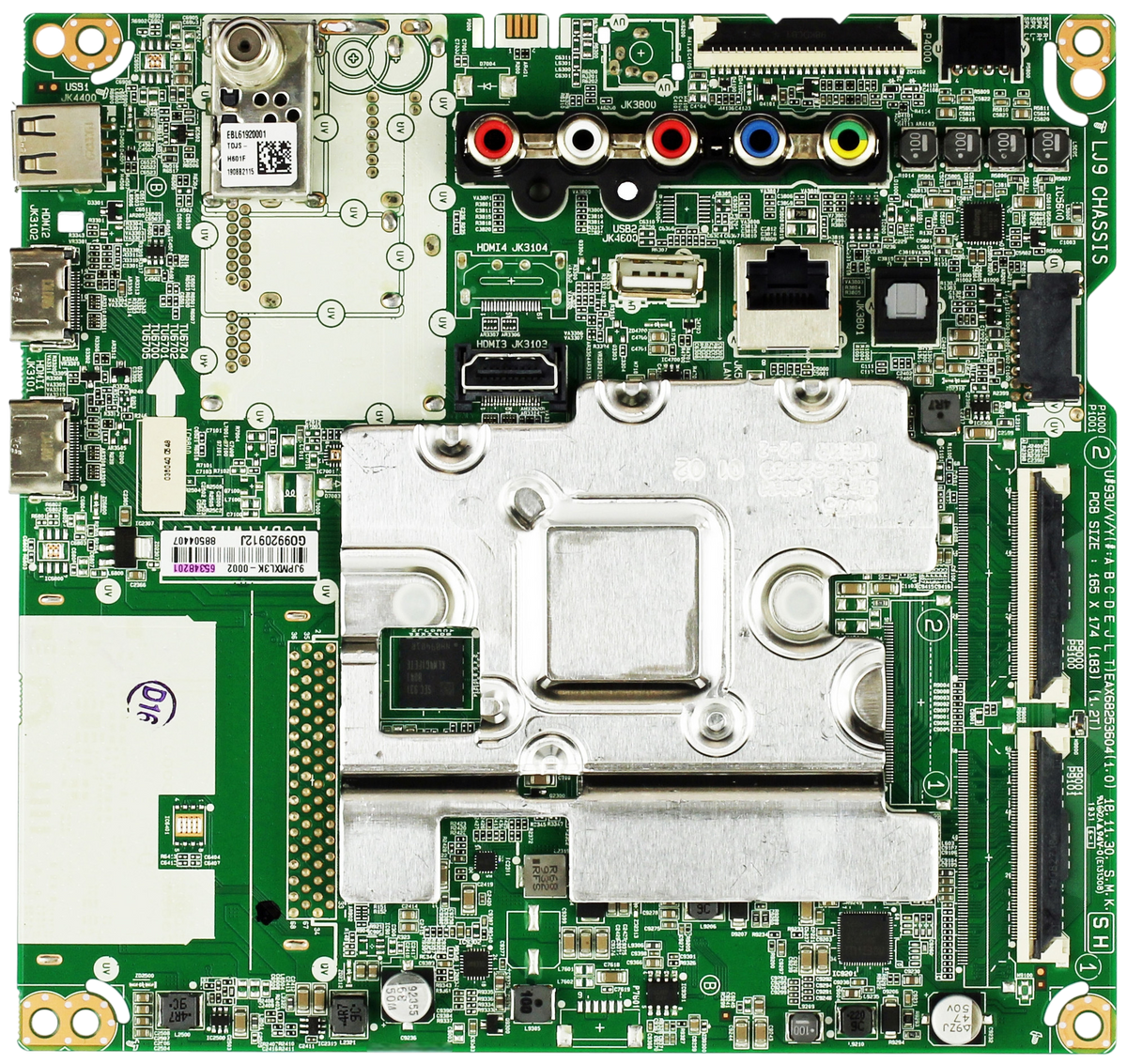 EBU65348201 LG Main Board, 88504407, EAX68253604(1.0), 49UM6900PUA Otarealm