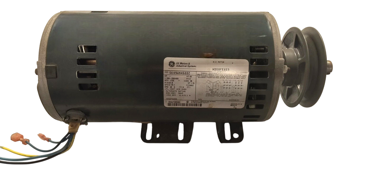 GE/Marathon Motors 5K49WN4522Z 208-230/460 1725RPM HD58FE653 Motor Otarealm