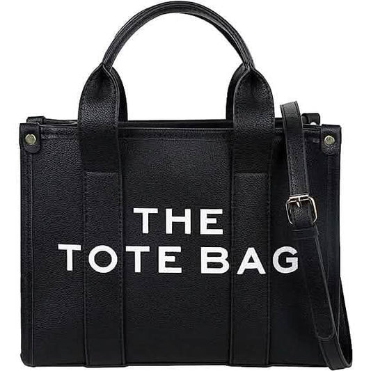 Trendy Leather Tote Bag Small Personalized Top Handle Crossbody Handbags Otarealm