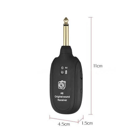 UHF Guitar Wireless System Transmitter Receiver Otarealm