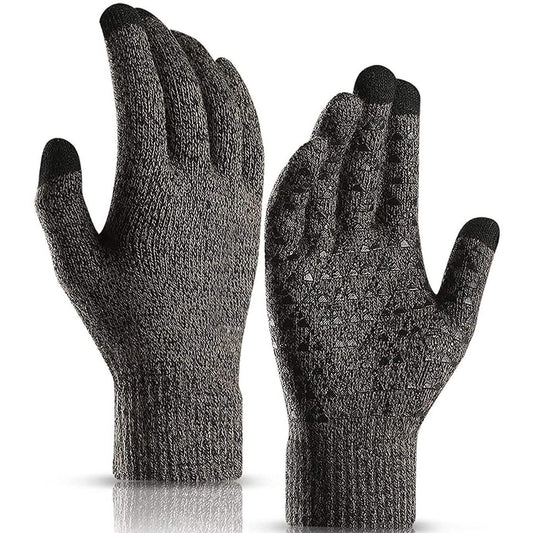 Unisex Knit 360° Whole Palm Touchscreen Antislip Gloves Otarealm