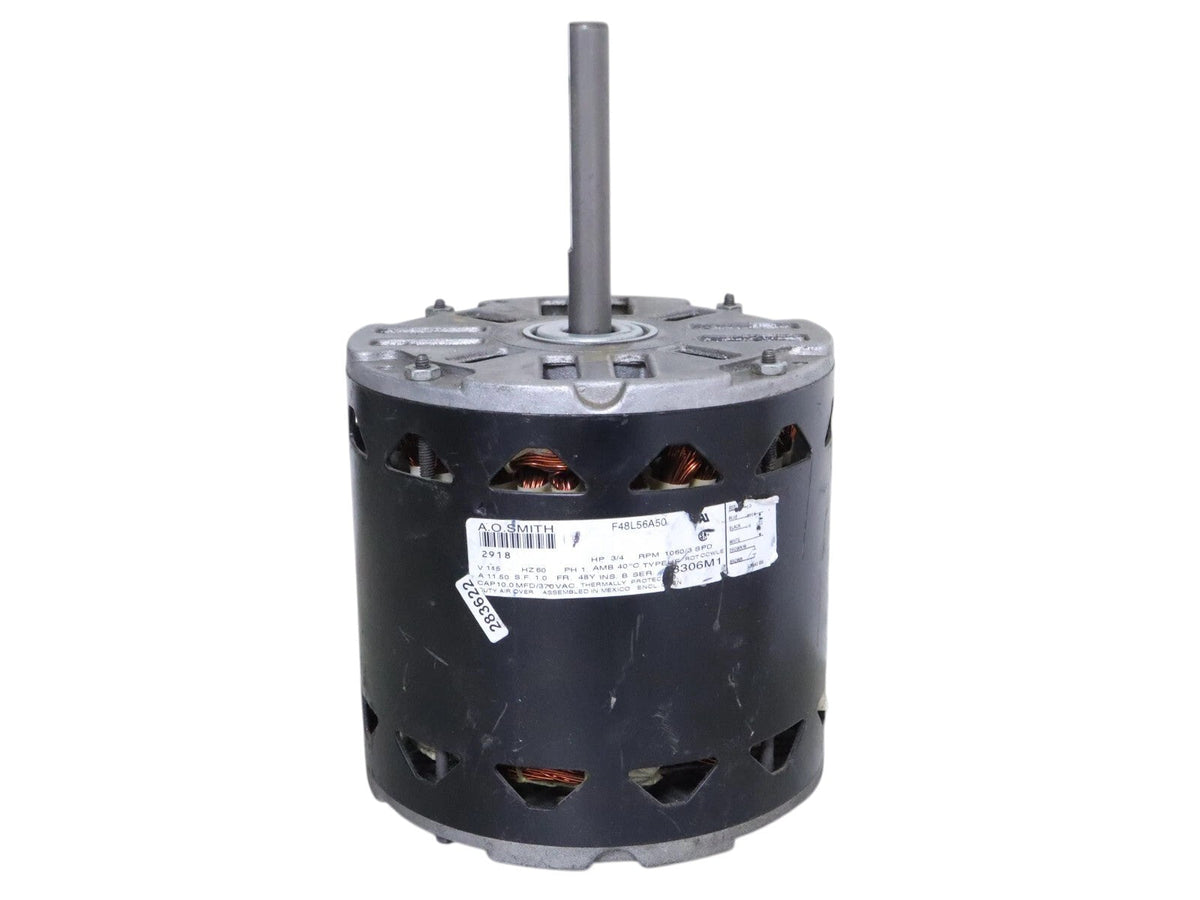 A.O. Smith F48L56A50 Blower Motor 3/4HP 1060RPM 3SPD 1PH 60Hz 115V (Refurbed) Otarealm