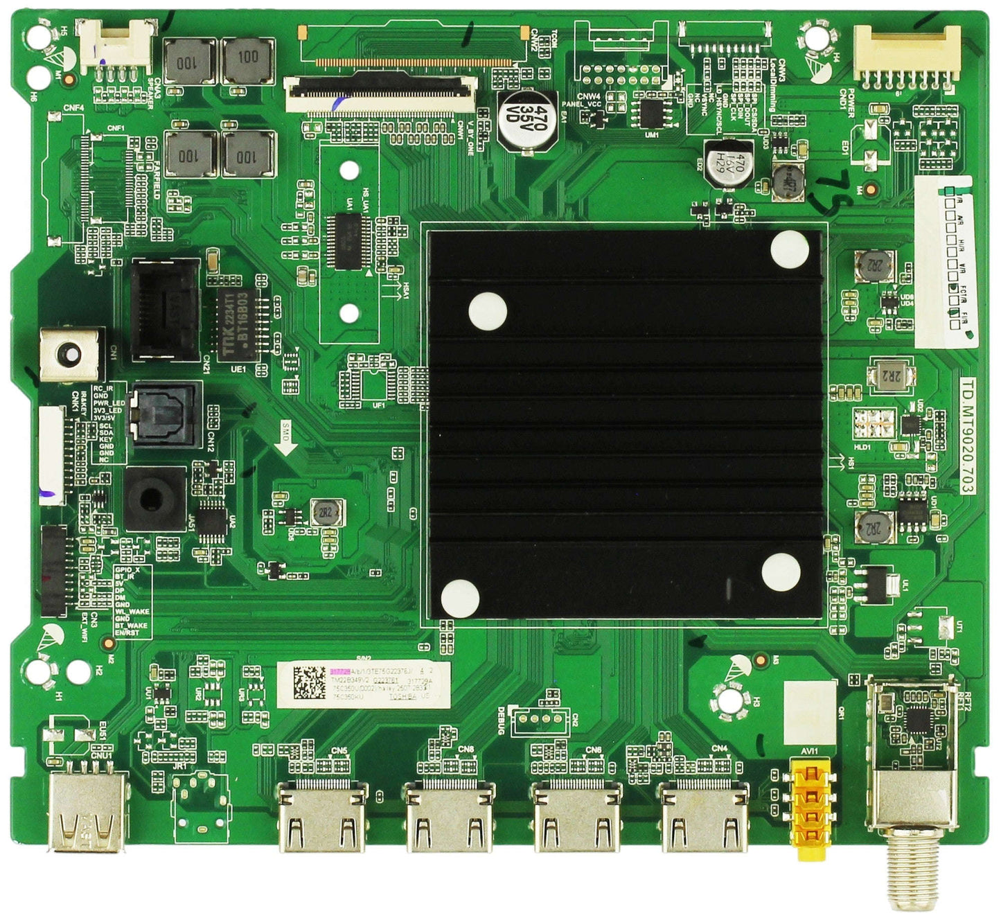 Toshiba Main Board 317728 317729 for 75C350KU Otarealm